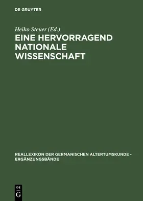 Steuer |  Eine hervorragend nationale Wissenschaft | Buch |  Sack Fachmedien