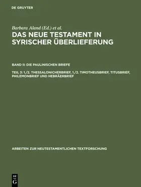 Juckel / Aland |  1./2. Thessalonicherbrief, 1./2. Timotheusbrief, Titusbrief, Philemonbrief und Hebräerbrief | Buch |  Sack Fachmedien