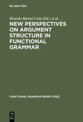 Pérez Quintero / Mairal Usón |  New Perspectives on Argument Structure in Functional Grammar | Buch |  Sack Fachmedien