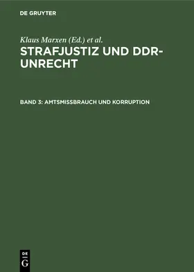  Amtsmissbrauch und Korruption | Buch |  Sack Fachmedien