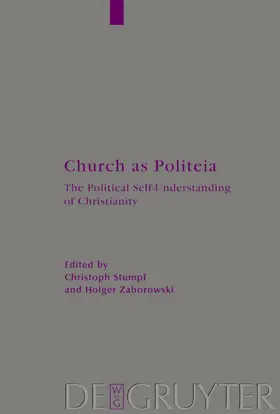 Zaborowski / Stumpf |  Church as Politeia | Buch |  Sack Fachmedien