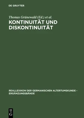 Seibel / Grünewald |  Kontinuität und Diskontinuität | Buch |  Sack Fachmedien