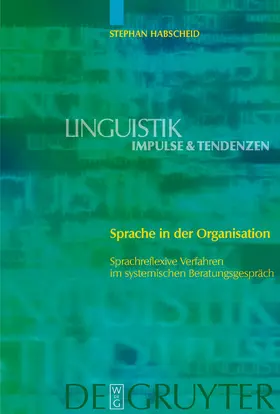 Habscheid |  Sprache in der Organisation | Buch |  Sack Fachmedien