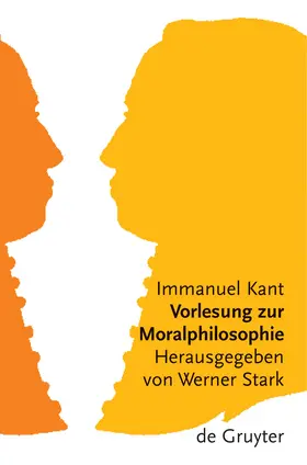 Kant / Stark |  Vorlesung zur Moralphilosophie | Buch |  Sack Fachmedien