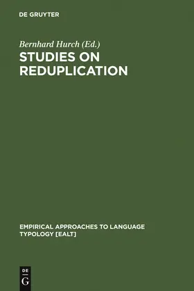 Hurch |  Studies on Reduplication | Buch |  Sack Fachmedien