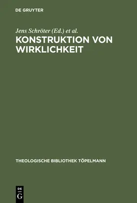 Eddelbüttel / Schröter |  Konstruktion von Wirklichkeit | Buch |  Sack Fachmedien