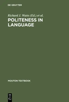 Watts / Ide / Ehlich |  Politeness in Language | Buch |  Sack Fachmedien