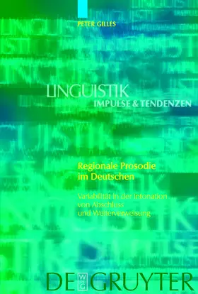 Gilles |  Regionale Prosodie im Deutschen | Buch |  Sack Fachmedien
