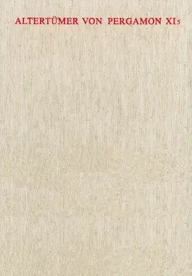 Hoffmann / Luca |  Altertümer von Pergamon | Buch |  Sack Fachmedien
