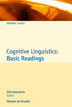 Geeraerts |  Cognitive Linguistics: Basic Readings | Buch |  Sack Fachmedien