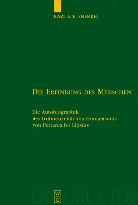 Enenkel |  Die Erfindung des Menschen | Buch |  Sack Fachmedien