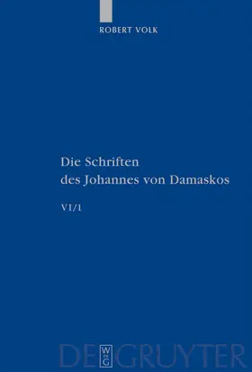 Volk |  Historia animae utilis de Barlaam et Ioasaph (spuria) I | Buch |  Sack Fachmedien