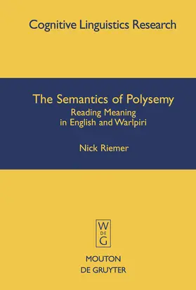 Riemer |  The Semantics of Polysemy | eBook | Sack Fachmedien