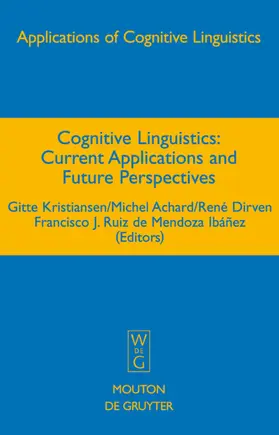 Kristiansen / Achard / Dirven |  Cognitive Linguistics | eBook | Sack Fachmedien
