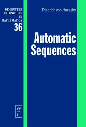 Haeseler | Automatic Sequences | E-Book | sack.de