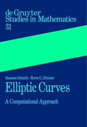 Schmitt / Zimmer | Elliptic Curves | E-Book | sack.de