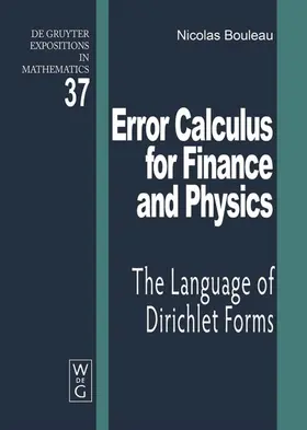 Bouleau |  Error Calculus for Finance and Physics | eBook | Sack Fachmedien