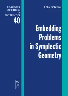 Schlenk | Embedding Problems in Symplectic Geometry | E-Book | sack.de