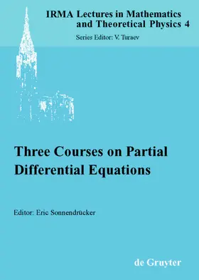 Sonnendrücker |  Three Courses on Partial Differential Equations | eBook | Sack Fachmedien