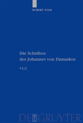 Volk | Historia animae utilis de Barlaam et Ioasaph (spuria) II | E-Book | sack.de