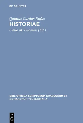 Curtius Rufus / Lucarini |  Historiae | Buch |  Sack Fachmedien