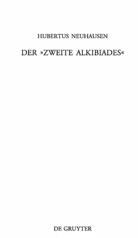 Neuhausen |  Der 'Zweite Alkibiades' | Buch |  Sack Fachmedien