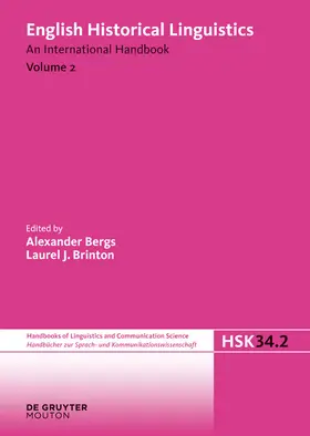 Brinton / Bergs |  English Historical Linguistics. Volume 2 | Buch |  Sack Fachmedien