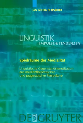 Schneider |  Spielräume der Medialität | Buch |  Sack Fachmedien