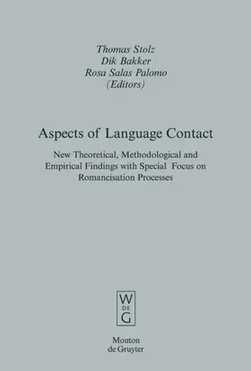 Stolz / Bakker / Salas Palomo |  Aspects of Language Contact | eBook | Sack Fachmedien