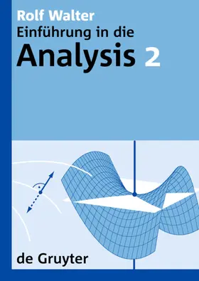 Walter | Rolf Walter: Einführung in die Analysis. 2 | E-Book | sack.de
