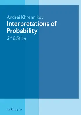 Khrennikov |  Interpretations of Probability | Buch |  Sack Fachmedien