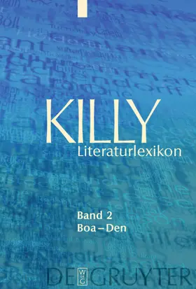 Killy / Kühlmann | Boa – Den | E-Book | www2.sack.de