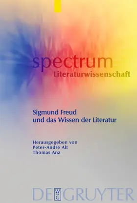 Alt / Anz |  Sigmund Freud und das Wissen der Literatur | eBook | Sack Fachmedien