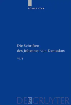 Volk |  Historia animae utilis de Barlaam et Ioasaph (spuria) I | eBook | Sack Fachmedien