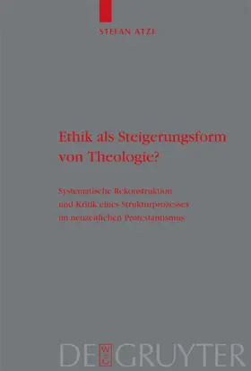 Atze | Ethik als Steigerungsform von Theologie? | E-Book | sack.de