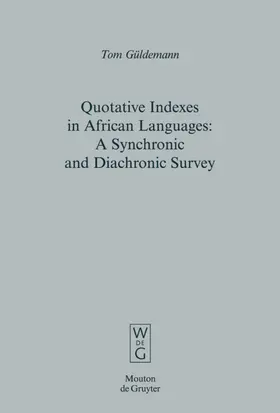 Güldemann | Quotative Indexes in African Languages | E-Book | sack.de