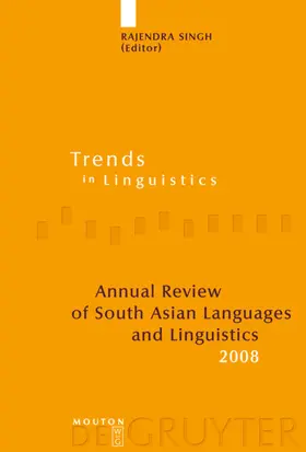 Singh |  Annual Review of South Asian Languages and Linguistics | eBook | Sack Fachmedien
