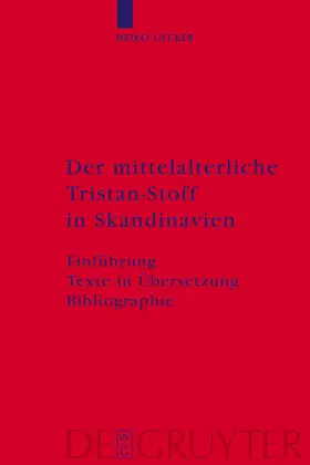 Uecker | Der mittelalterliche Tristan-Stoff in Skandinavien | E-Book | sack.de