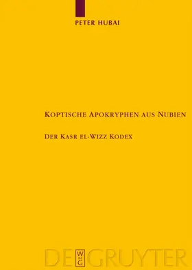 Hubai |  Koptische Apokryphen aus Nubien | eBook | Sack Fachmedien