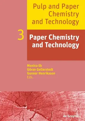 Ek / Henriksson / Gellerstedt |  Paper Chemistry and Technology | Buch |  Sack Fachmedien