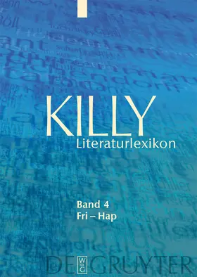 Kühlmann / Killy |  Fri - Hap | Buch |  Sack Fachmedien