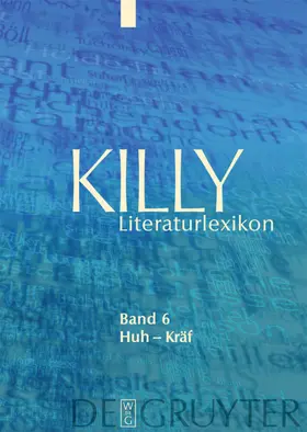 Kühlmann / Killy |  Huh ¿ Kräf | Buch |  Sack Fachmedien