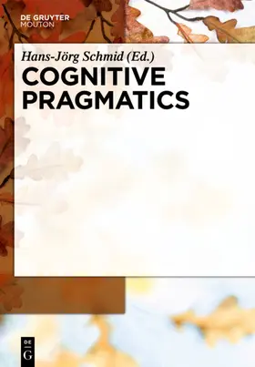 Schmid | Cognitive Pragmatics | E-Book | sack.de