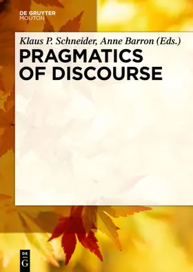 Schneider / Barron | Pragmatics of Discourse | E-Book | sack.de