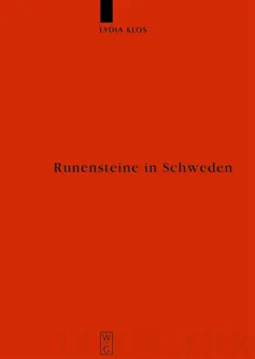 Klos |  Runensteine in Schweden | eBook | Sack Fachmedien