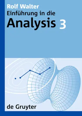 Walter | Rolf Walter: Einführung in die Analysis. 3 | E-Book | sack.de