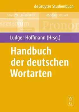 Hoffmann | Handbuch der deutschen Wortarten | Buch | 978-3-11-021507-6 | sack.de