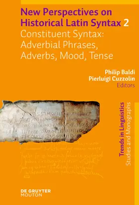 Baldi / Cuzzolin | Constituent Syntax: Adverbial Phrases, Adverbs, Mood, Tense | E-Book | sack.de