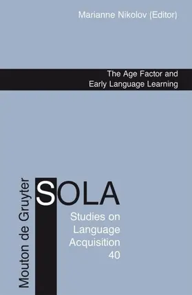 Nikolov |  The Age Factor and Early Language Learning | eBook | Sack Fachmedien