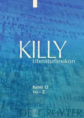 Killy / Kühlmann |  Vo – Z | eBook | Sack Fachmedien
